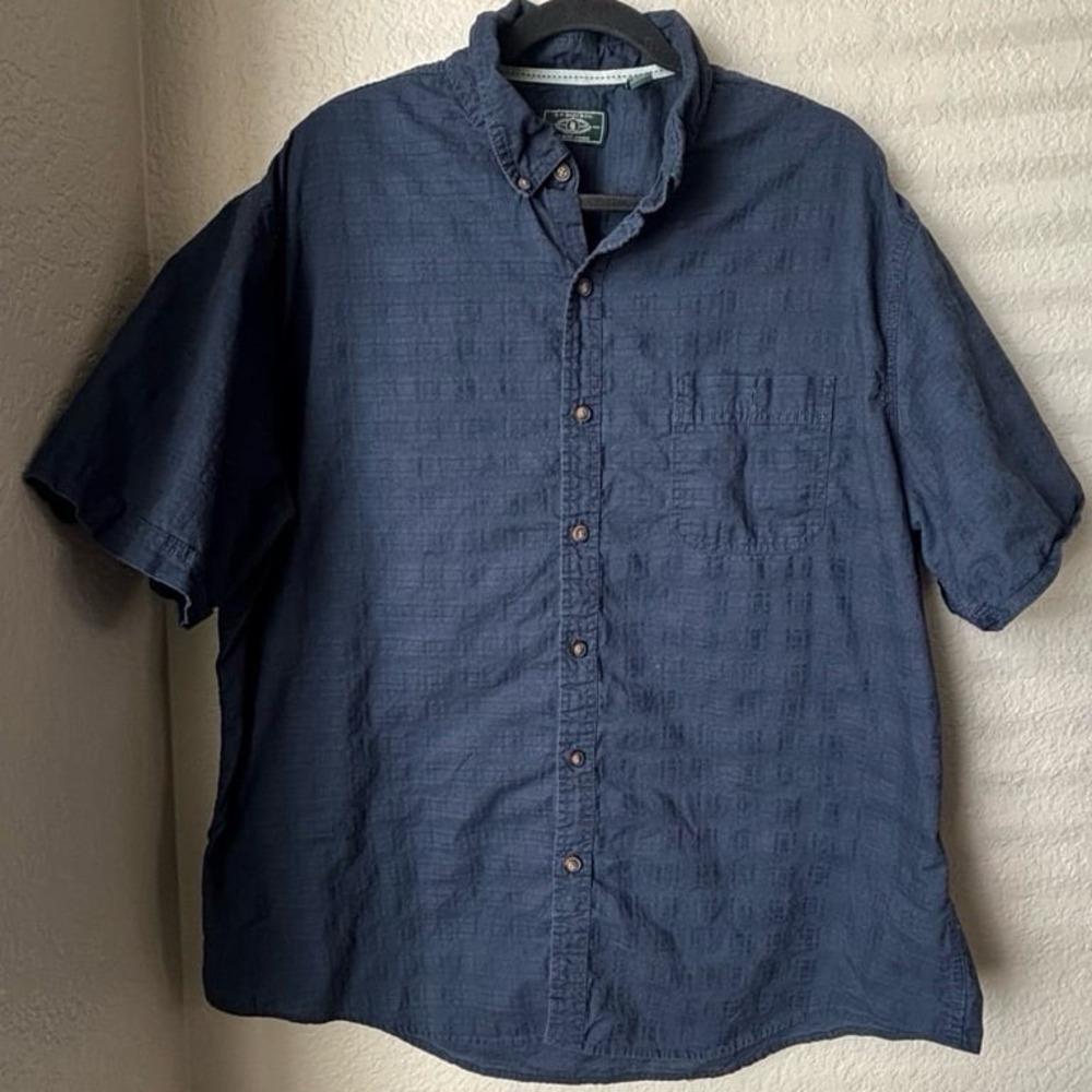 G.H. Bass & Co Men's Button Down Casual Shirt Size XXL